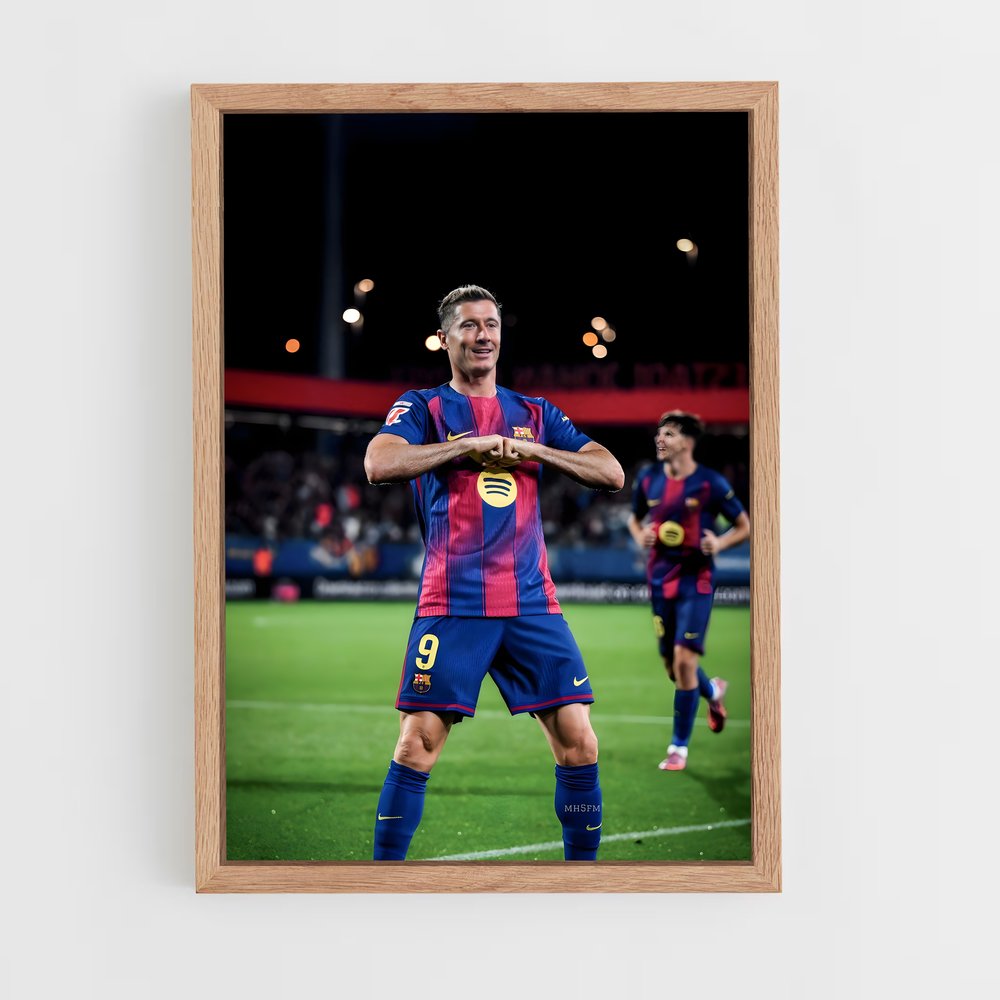 Poster Lewandowski en Action (vue 4)